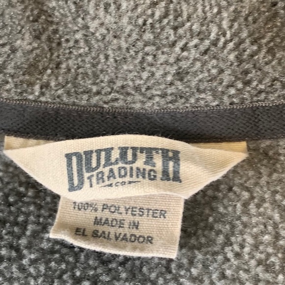 Duluth Trading Large 1/4 Zip Sweatshirt. EUC. - Picture 7 of 7